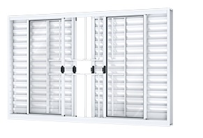 JANELA VENEZIANA CORRER CENTRAL A284.0 100X150 R10