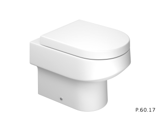 KIT BACIA CONVENCIONAL CARRARA BRANCO