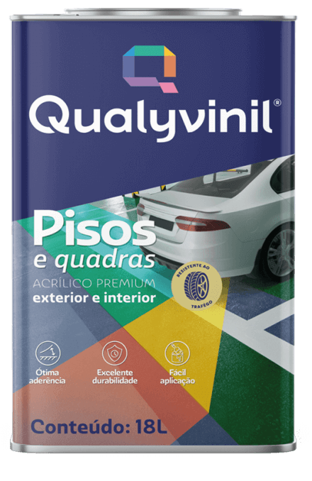 TINTA PISOS E QUADRAS GRAFENO CINZA CLARO 18L