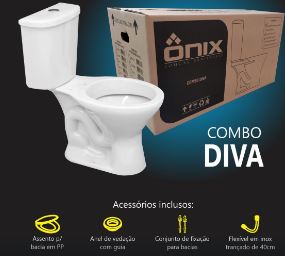 KIT BACIA C/CX ACOP.DIVA BR