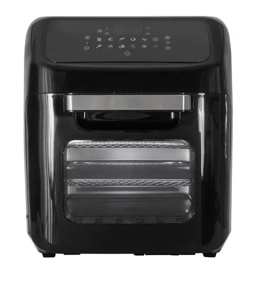 FRITADEIRA FORNO AIR FRYER 12LT DIGITAL PRETA 127V