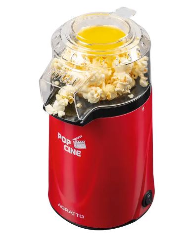 PIPOQUEIRA POP CINE VERMELHA C/DOSADOR 127V PP01