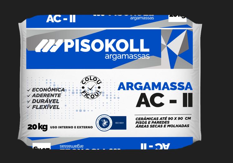 ARGAMASSA AC2 CINZA 20 KG