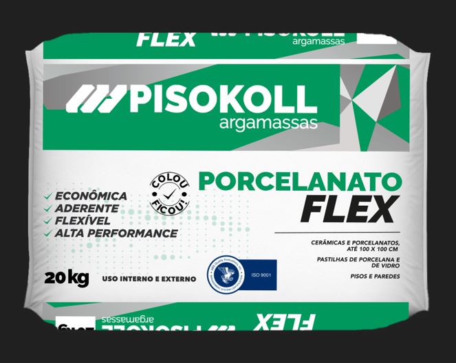 ARGAMASSA PORC FLEX CINZA 20 KG